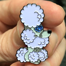 Load image into Gallery viewer, O’Hare the Robot Poodle - Enamel Pin
